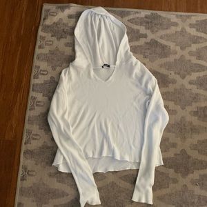 Brandy Melville Ribbed Cropped Top